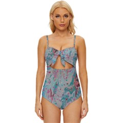 20220705 194528 Knot Front One-piece Swimsuit