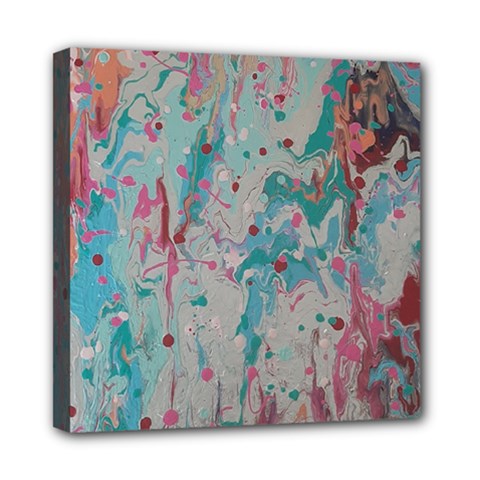 Splash Splosh  Mini Canvas 8  X 8  (stretched) by Hayleyboop