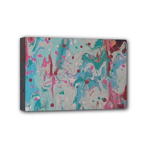 Splash Splosh  Mini Canvas 6  X 4  (stretched) by Hayleyboop