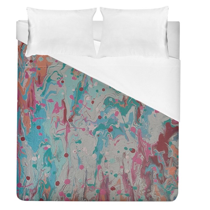 Splash splosh  Duvet Cover (Queen Size)