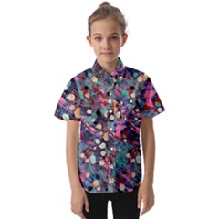 Splodge Kids  Short Sleeve Shirt by Hayleyboop