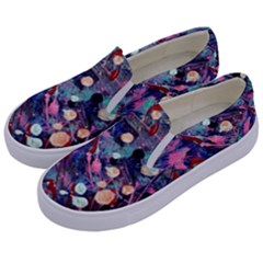 Splodge Kids  Canvas Slip Ons by Hayleyboop