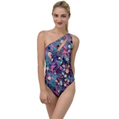 Splodge To One Side Swimsuit by Hayleyboop