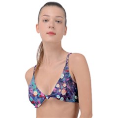 Splodge Knot Up Bikini Top by Hayleyboop