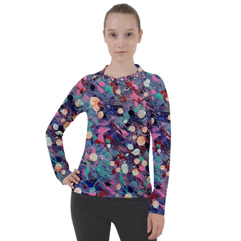 Splodge Women s Pique Long Sleeve Tee by Hayleyboop