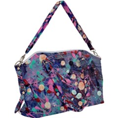 Splodge Canvas Crossbody Bag by Hayleyboop