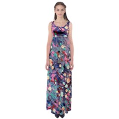 Splodge Empire Waist Maxi Dress by Hayleyboop