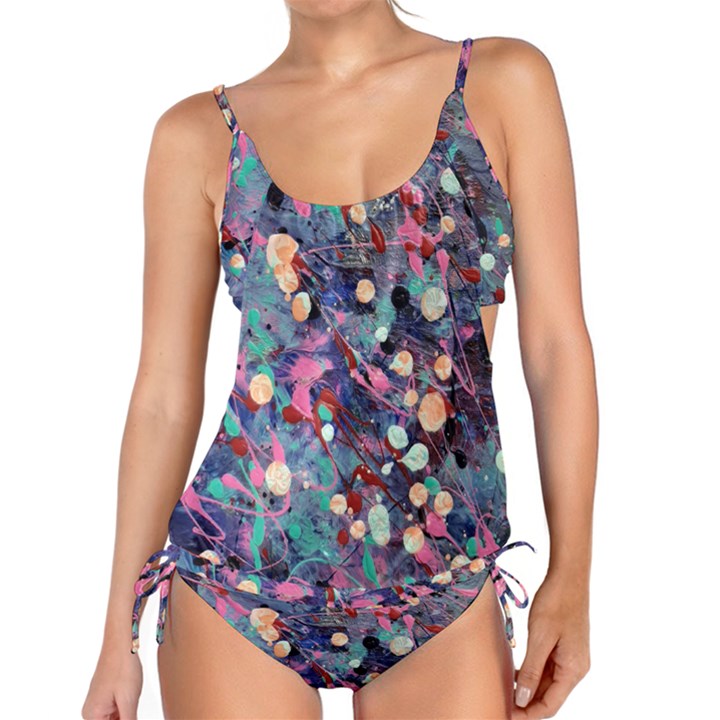 Splodge Tankini Set