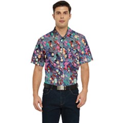 Splodge Men s Short Sleeve Pocket Shirt  by Hayleyboop