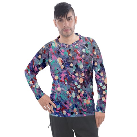 Splodge Men s Pique Long Sleeve Tee by Hayleyboop