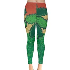 Palmtrees At Sunset  Leggings  by Hayleyboop