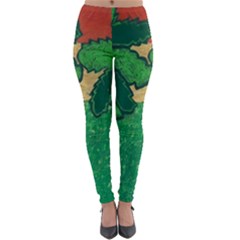 Palmtrees At Sunset  Lightweight Velour Leggings by Hayleyboop