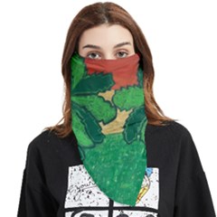 Palmtrees At Sunset  Face Covering Bandana (triangle) by Hayleyboop