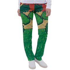 Palmtrees At Sunset  Women s Casual Pants by Hayleyboop