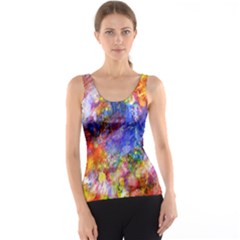 Abstract Colorful Artwork Art Tank Top