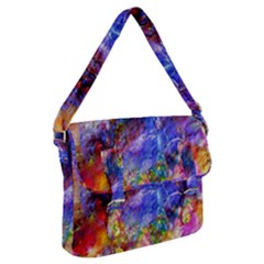 Abstract Colorful Artwork Art Buckle Messenger Bag by artworkshop