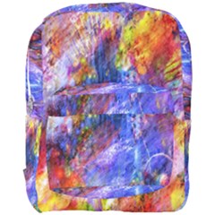 Abstract Colorful Artwork Art Full Print Backpack by artworkshop