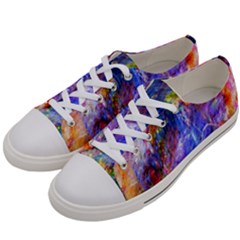 Abstract Colorful Artwork Art Women s Low Top Canvas Sneakers by artworkshop