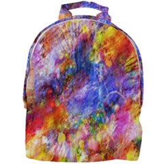 Abstract Colorful Artwork Art Mini Full Print Backpack by artworkshop