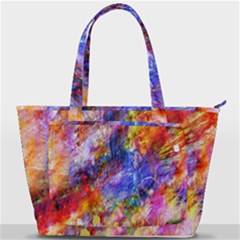 Abstract Colorful Artwork Art Back Pocket Shoulder Bag  by artworkshop