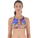 Abstract Colorful Artwork Art Perfectly Cut Out Bikini Top View1