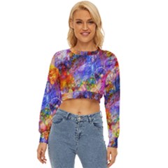 Abstract Colorful Artwork Art Lightweight Long Sleeve Sweatshirt