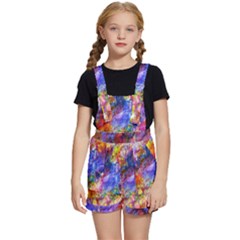 Abstract Colorful Artwork Art Kids  Short Overalls by artworkshop