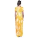 Abstract Sparkling Christmas Day Short Sleeve Maxi Dress View2