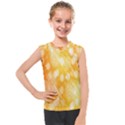 Abstract Sparkling Christmas Day Kids  Mesh Tank Top View1