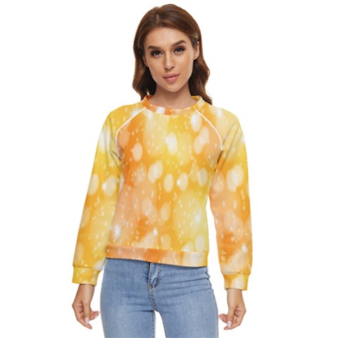 Abstract Sparkling Christmas Day Women s Long Sleeve Raglan Tee by artworkshop