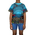 Artwork Art Kids Kids  Short Sleeve Swimwear View1