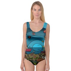 Artwork Art Kids Princess Tank Leotard  by artworkshop