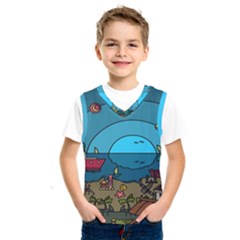 Artwork Art Kids Kids  Basketball Tank Top by artworkshop