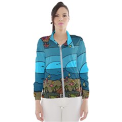 Artwork Art Kids Women s Windbreaker by artworkshop