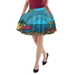 Artwork Art Kids A-line Pocket Skirt by artworkshop