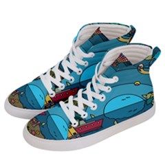 Artwork Art Kids Men s Hi-top Skate Sneakers by artworkshop