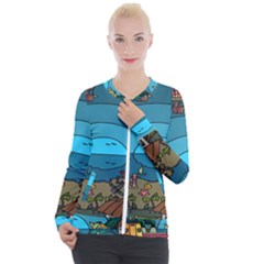 Artwork Art Kids Casual Zip Up Jacket by artworkshop