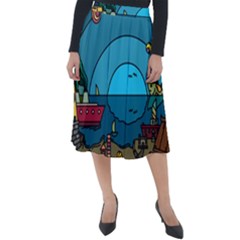 Artwork Art Kids Classic Velour Midi Skirt  by artworkshop