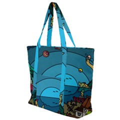 Artwork Art Kids Zip Up Canvas Bag by artworkshop