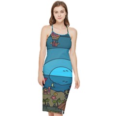 Artwork Art Kids Bodycon Cross Back Summer Dress by artworkshop