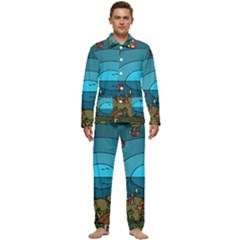 Artwork Art Kids Men s Long Sleeve Velvet Pocket Pajamas Set