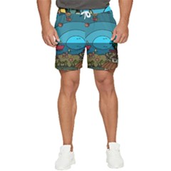 Artwork Art Kids Men s Runner Shorts