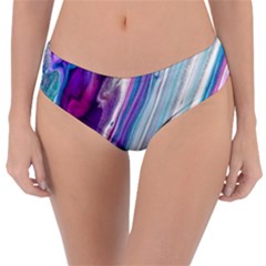 Color Acrylic Paint Art Reversible Classic Bikini Bottoms by artworkshop