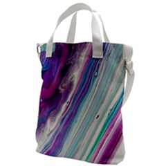 Color Acrylic Paint Art Canvas Messenger Bag by artworkshop