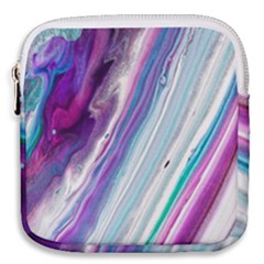 Color Acrylic Paint Art Mini Square Pouch by artworkshop