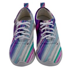 Color Acrylic Paint Art Athletic Shoes by artworkshop