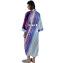 Color Acrylic Paint Art Maxi Satin Kimono View2