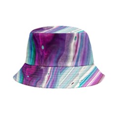 Color Acrylic Paint Art Inside Out Bucket Hat by artworkshop