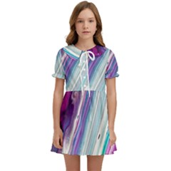 Color Acrylic Paint Art Kids  Sweet Collar Dress by artworkshop