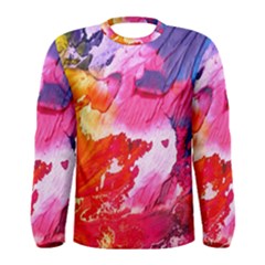 Colorful Painting Men s Long Sleeve Tee